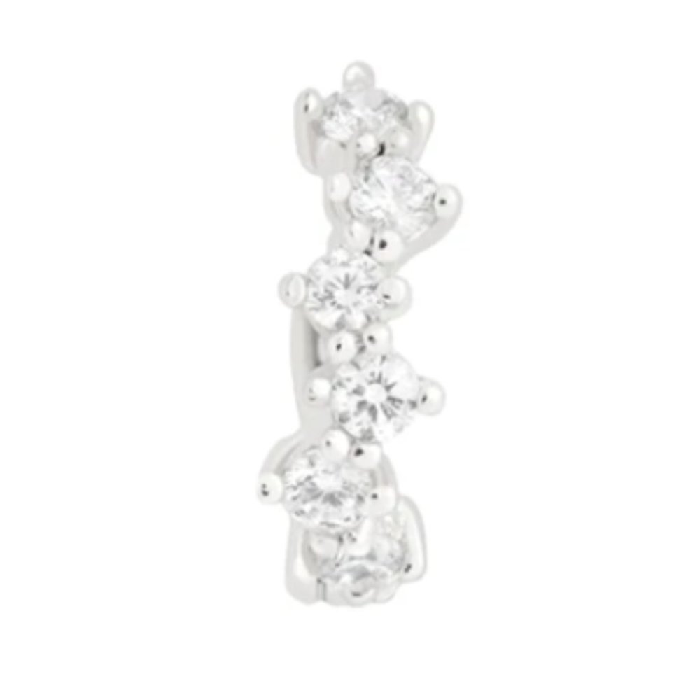 Astrid & Miyu Gem Clicker in Silver